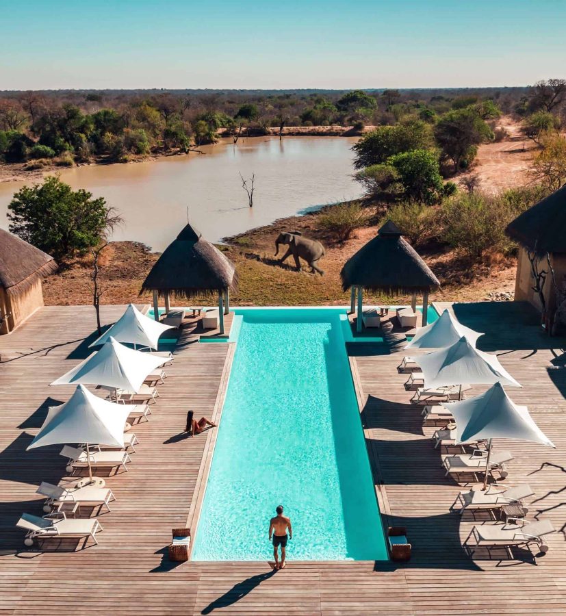 Kapama-River-Lodge-aerial-Spa-view