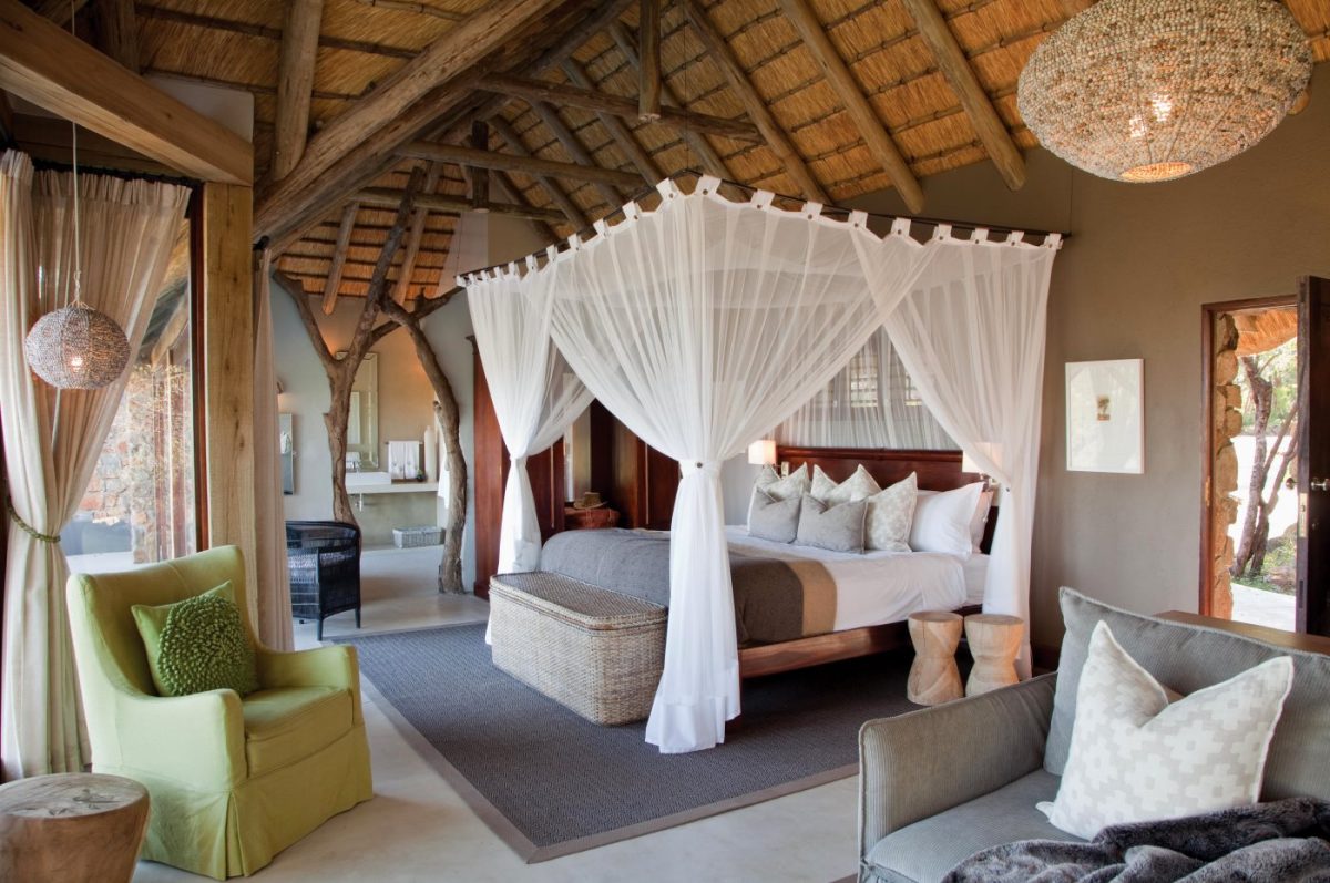 Luxury suite at Leopard Hills