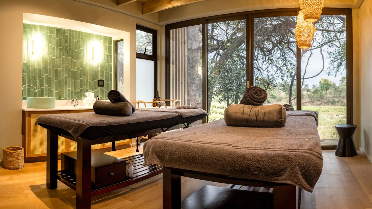 This is the new spa at Narina lodge